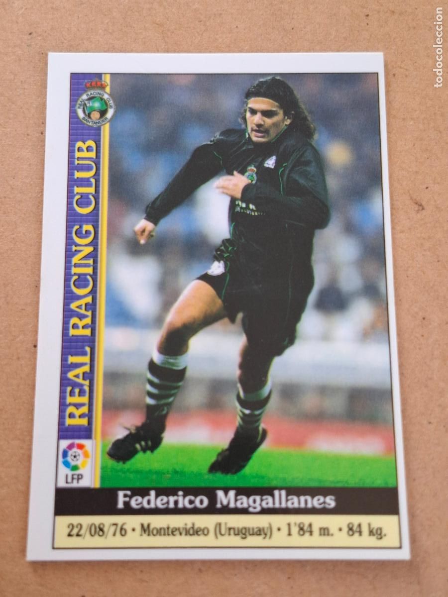 Cromos de Futebol: MUNDICROMO 1999 2000 99 00 - 265 MAGALLANES ( BAJA ) - RACING CLUB