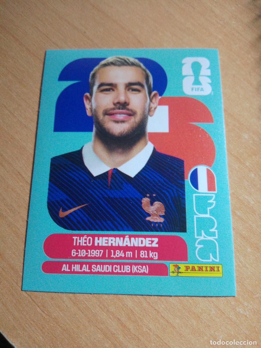 Cromos de Futebol: THEO HERNANDEZ FRANCIA FRA 3 MUNDIAL FIFA WORLD CUP 2026 26 PANINI STICKERS NUEVO
