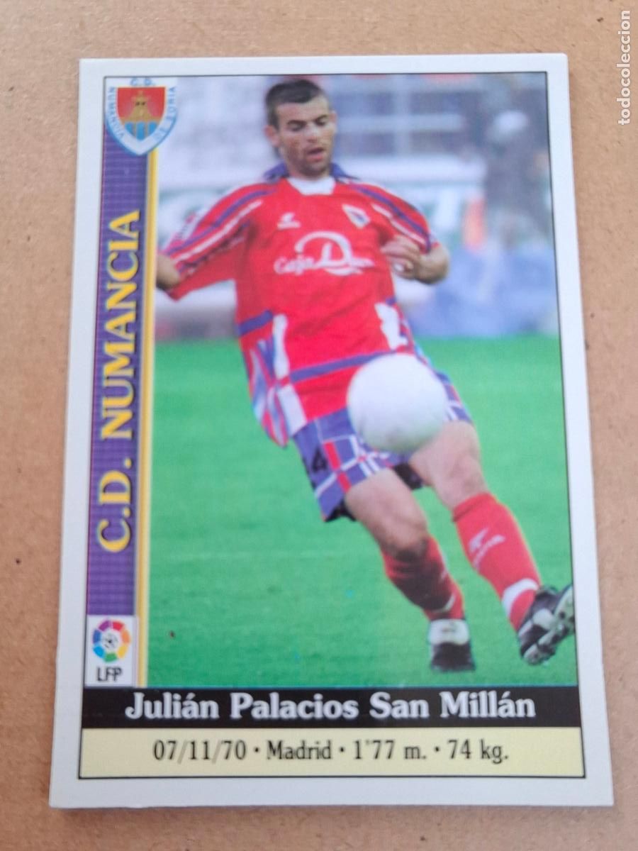 Cromos de f&uacute;tbol: MUNDICROMO 1999 2000 99 00 - 315 PALACIOS ( BAJA ) - CD. NUMANCIA