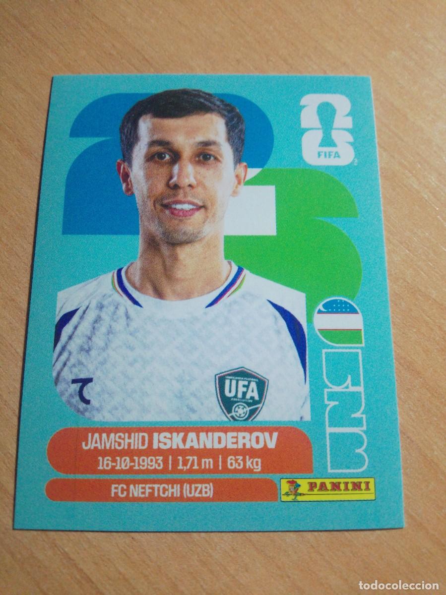 Cromos de f&uacute;tbol: UZB 12 ISKANDEROV UZBEKISTAN MUNDIAL FIFA WORLD CUP 2026 26 PANINI STICKERS NUEVO