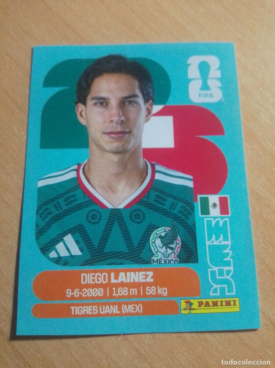 Cromos de f&uacute;tbol: DIEGO LAINEZ MEX 8 MUNDIAL FIFA WORLD CUP 2026 26 PANINI STICKERS NUEVO