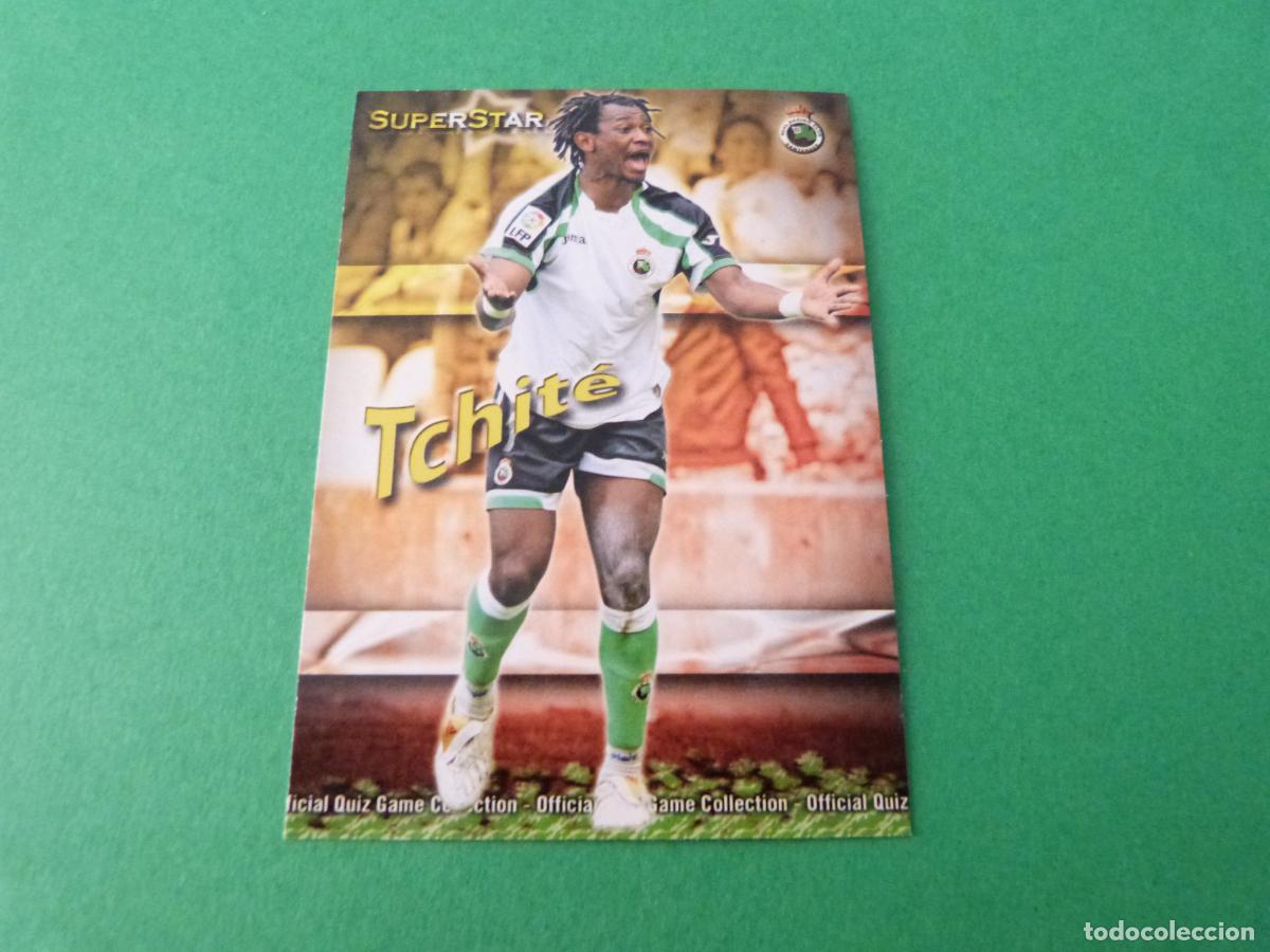 Cromos de f&uacute;tbol: TRADING CARD FUTBOL TCHITE RACING DE SANTANDER N&ordm; 324 FICHAS LIGA MUNDICROMO 2009-2010/09-10