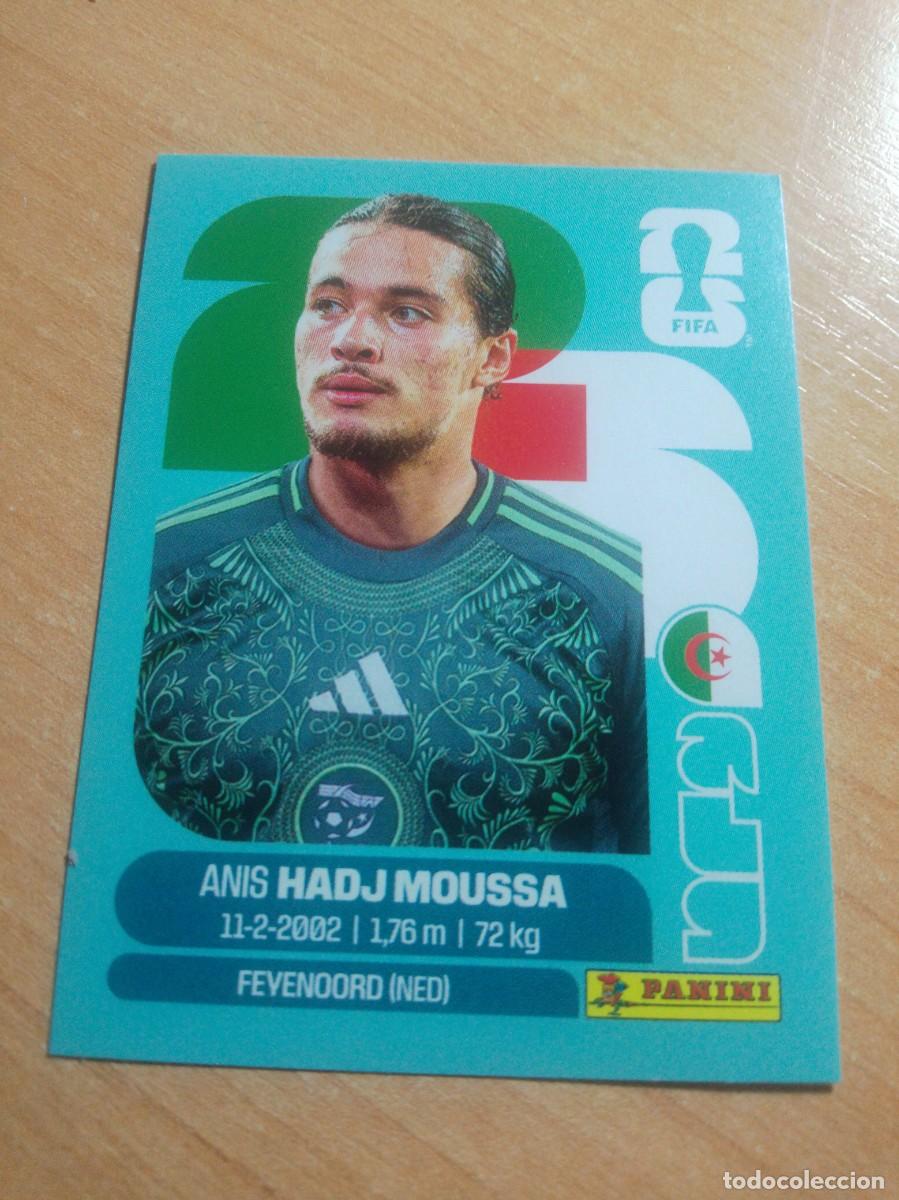 Cromos de f&uacute;tbol: HADJMOUSSA ALGERIA ALG 17 MUNDIAL FIFA WORLD CUP 2026 26 PANINI STICKERS NUEVO