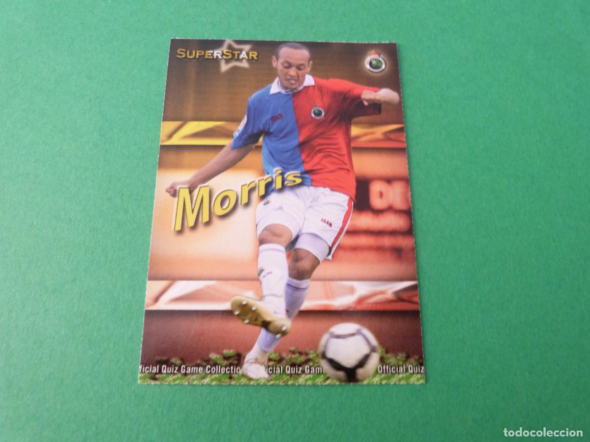 Cromos de f&uacute;tbol: TRADING CARD FUTBOL MORRIS RACING DE SANTANDER N&ordm; 322 FICHAS LIGA MUNDICROMO 2009-2010/09-10