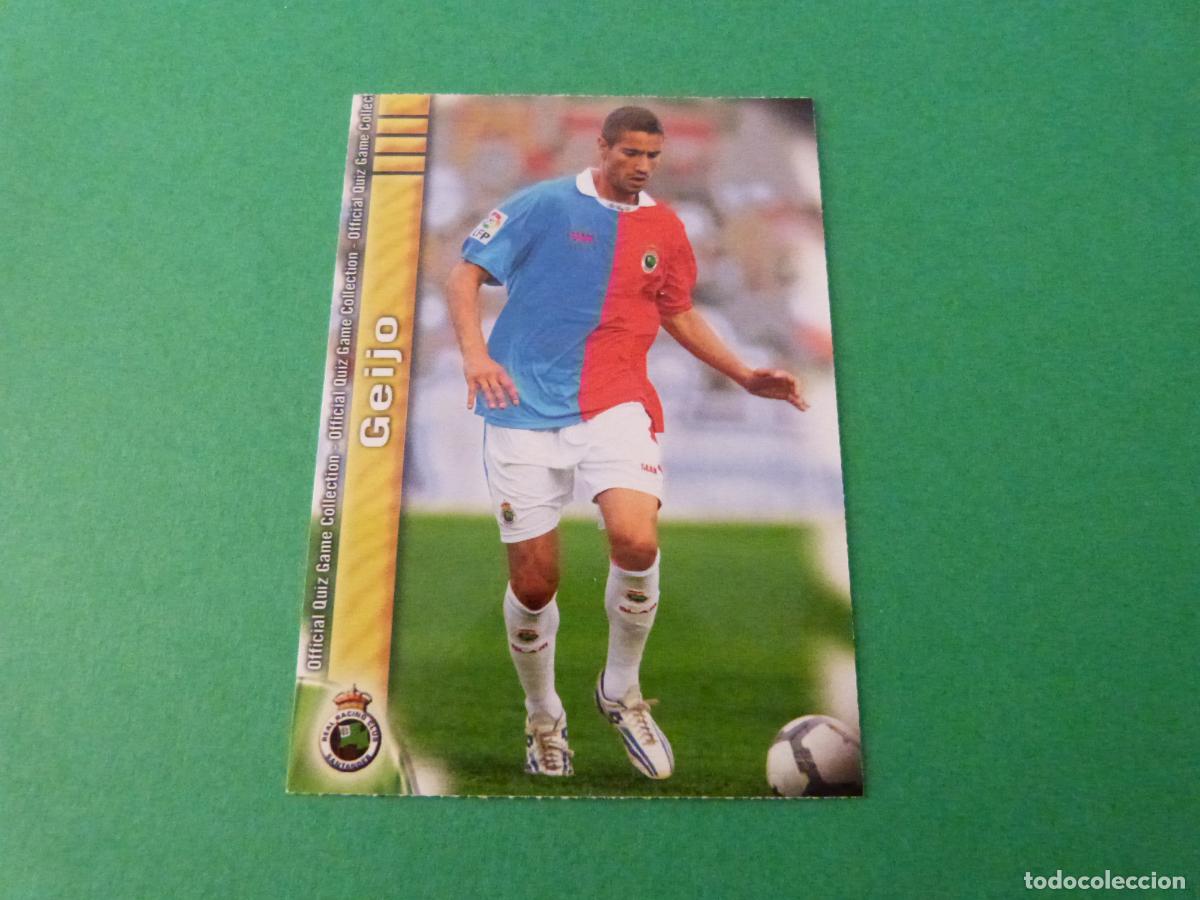 Cromos de f&uacute;tbol: TRADING CARD FUTBOL GEIJO RACING DE SANTANDER N&ordm; 318 FICHAS LIGA MUNDICROMO 2009-2010/09-10