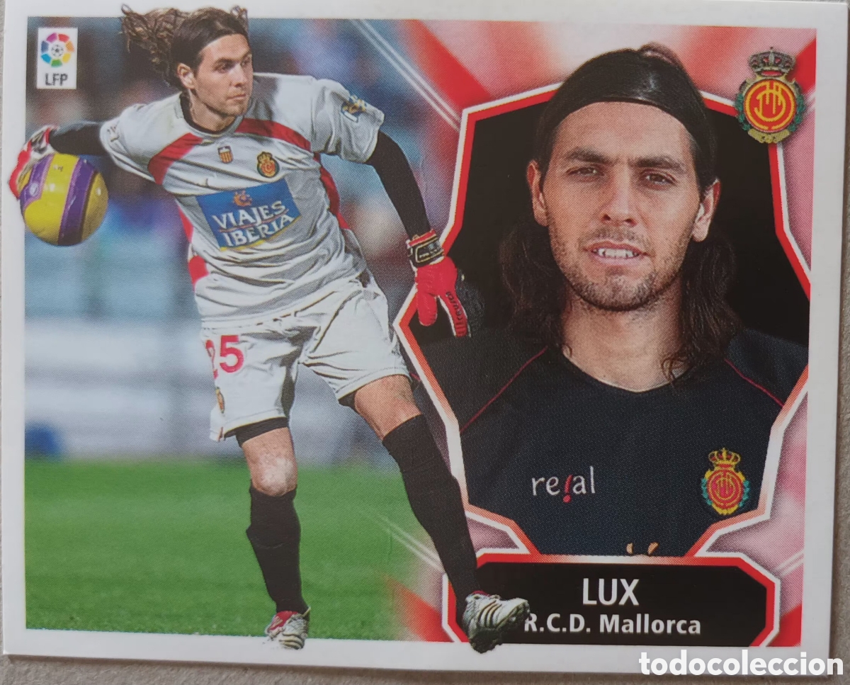Cromos de f&uacute;tbol: CROMO DE LUX. RCD MALLORCA