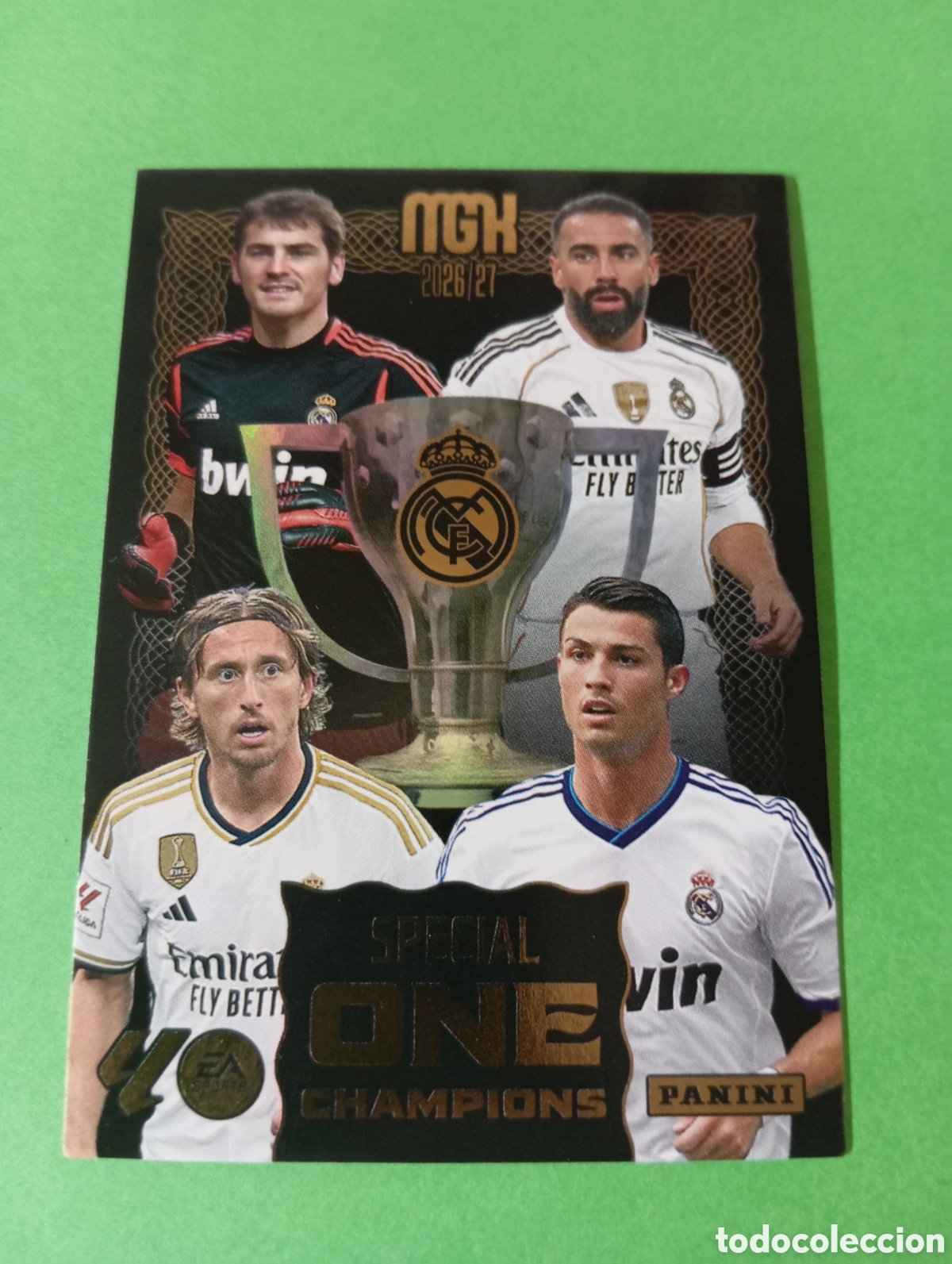 Football Stickers: Real Madrid SPECIAL ONE CHAMPIONS / PANINI MEGACRACKS 2026/2027