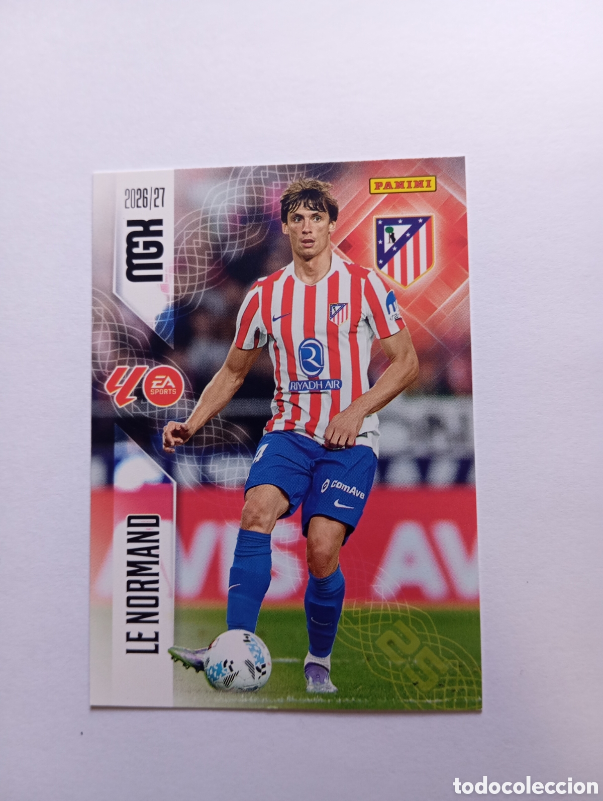 Football Stickers: 59 LE NORMAND PANINI MEGACRACKS 26 27