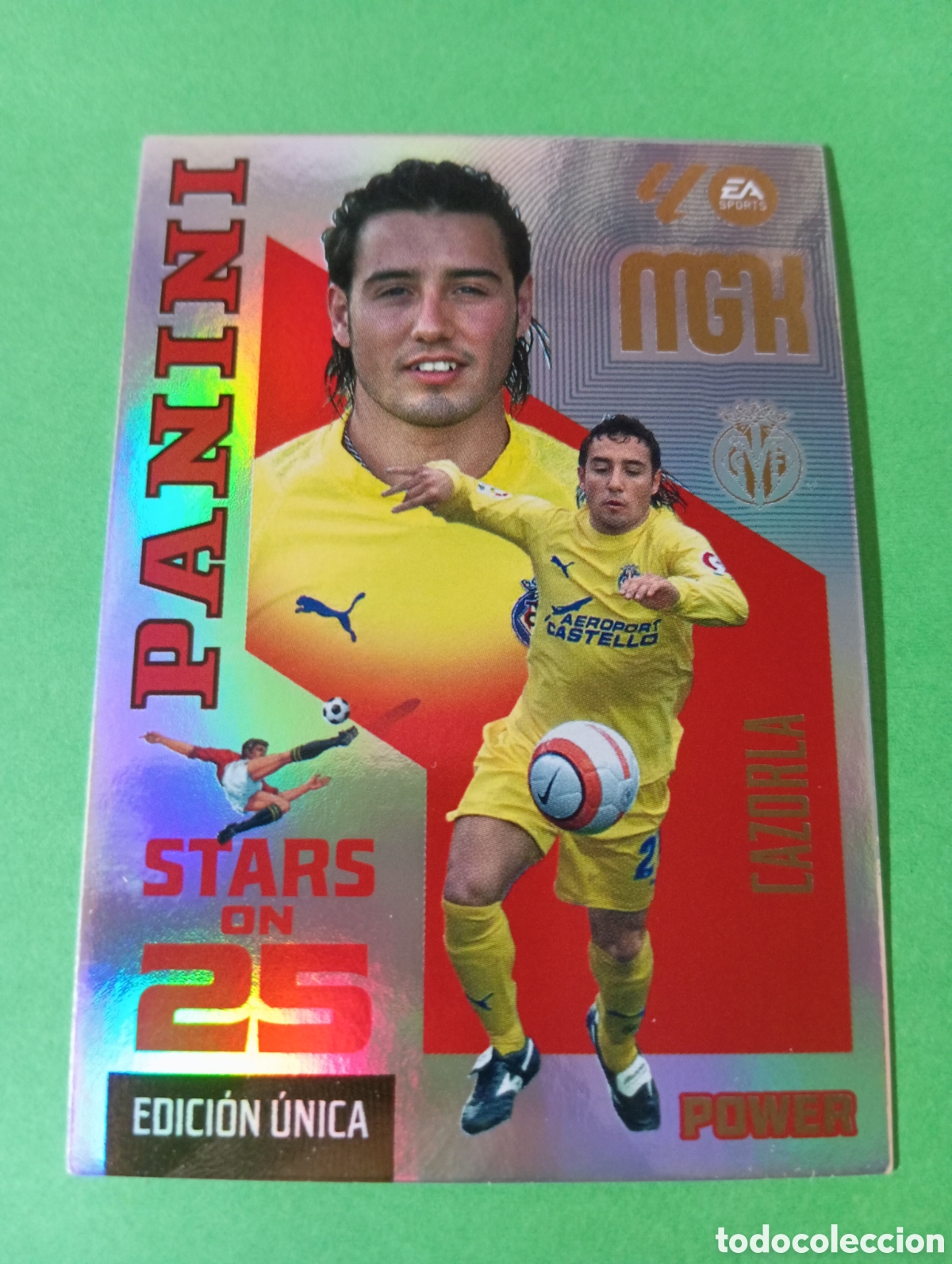 Fu&szlig;ball-Sticker: Cazorla Villarreal STARS ON 25 n&deg;438P / PANINI MEGACRACKS 2026/2027