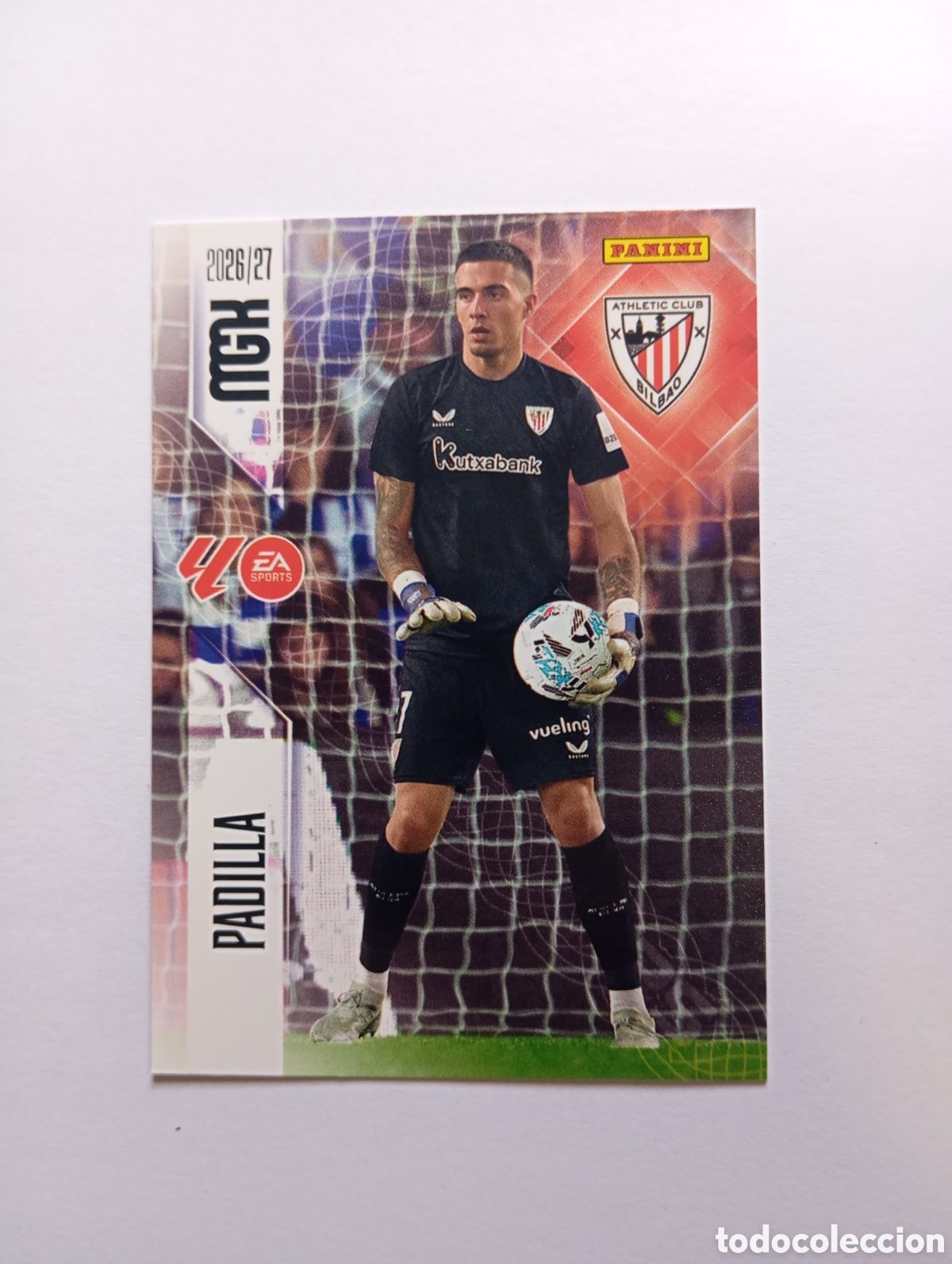 Fu&szlig;ball-Sticker: 39 PADILLA PANINI MEGACRACKS 26 27
