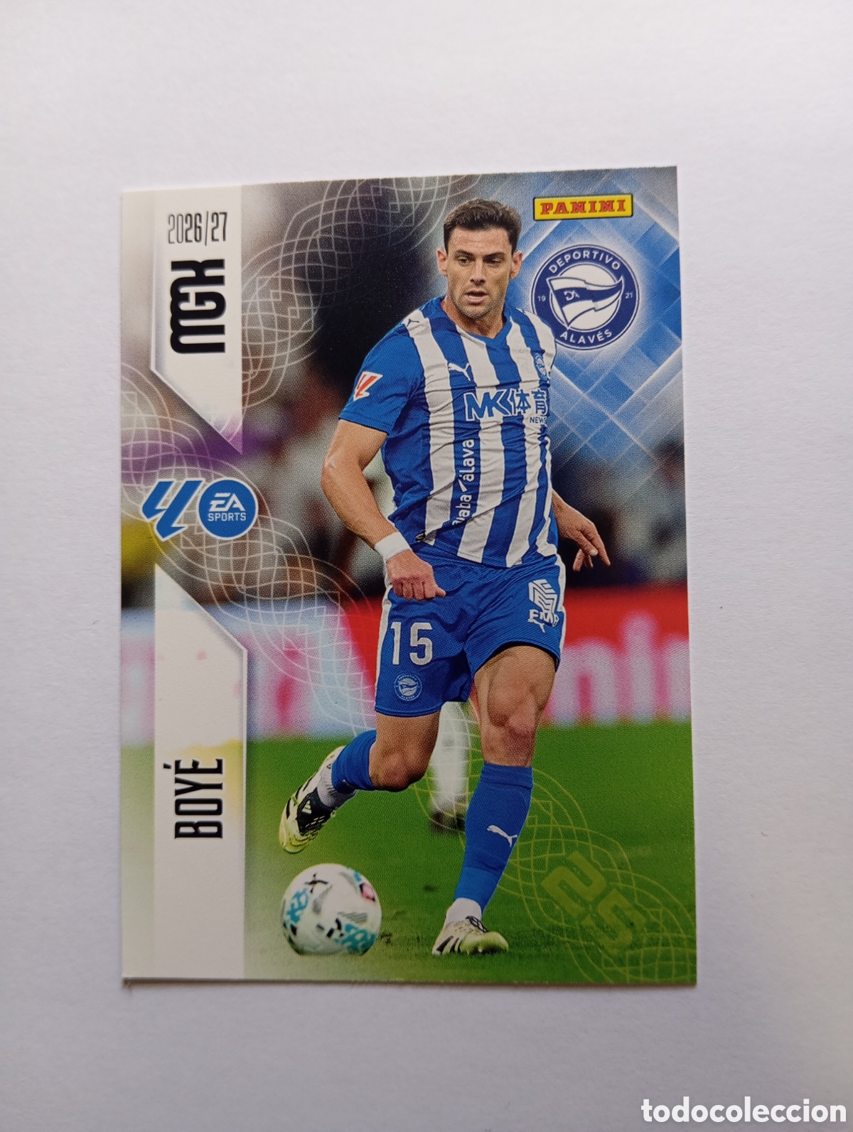Fu&szlig;ball-Sticker: 36 BOYE PANINI MEGACRACKS 26 27