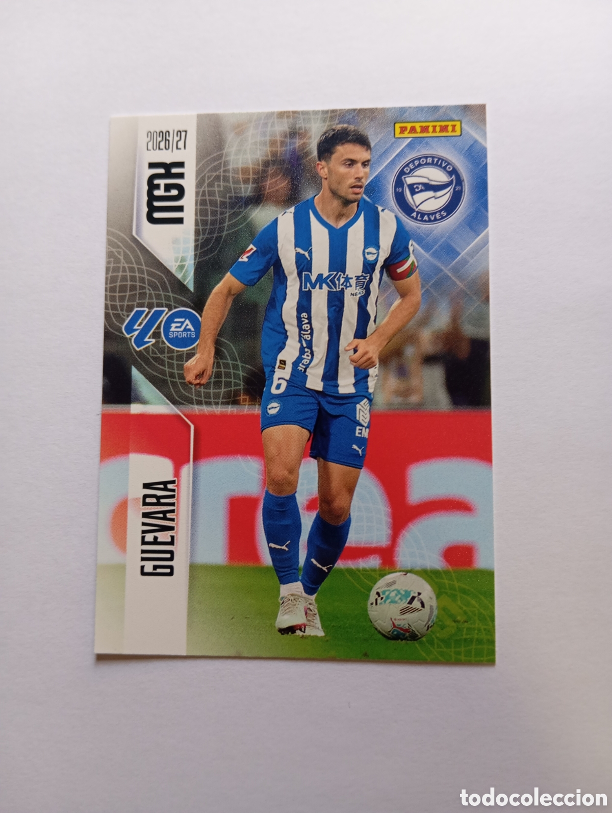 Fu&szlig;ball-Sticker: 29 GUEVARA PANINI MEGACRACKS 26 27