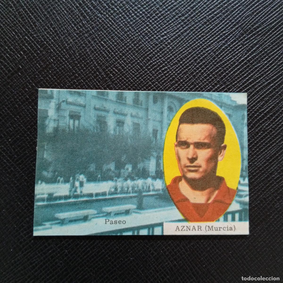 Cromos de f&uacute;tbol: AZNAR MURCIA FHER 1963 1964 CROMO FUTBOL 63 64 LIGA - DESPEGADO - A139 PG73
