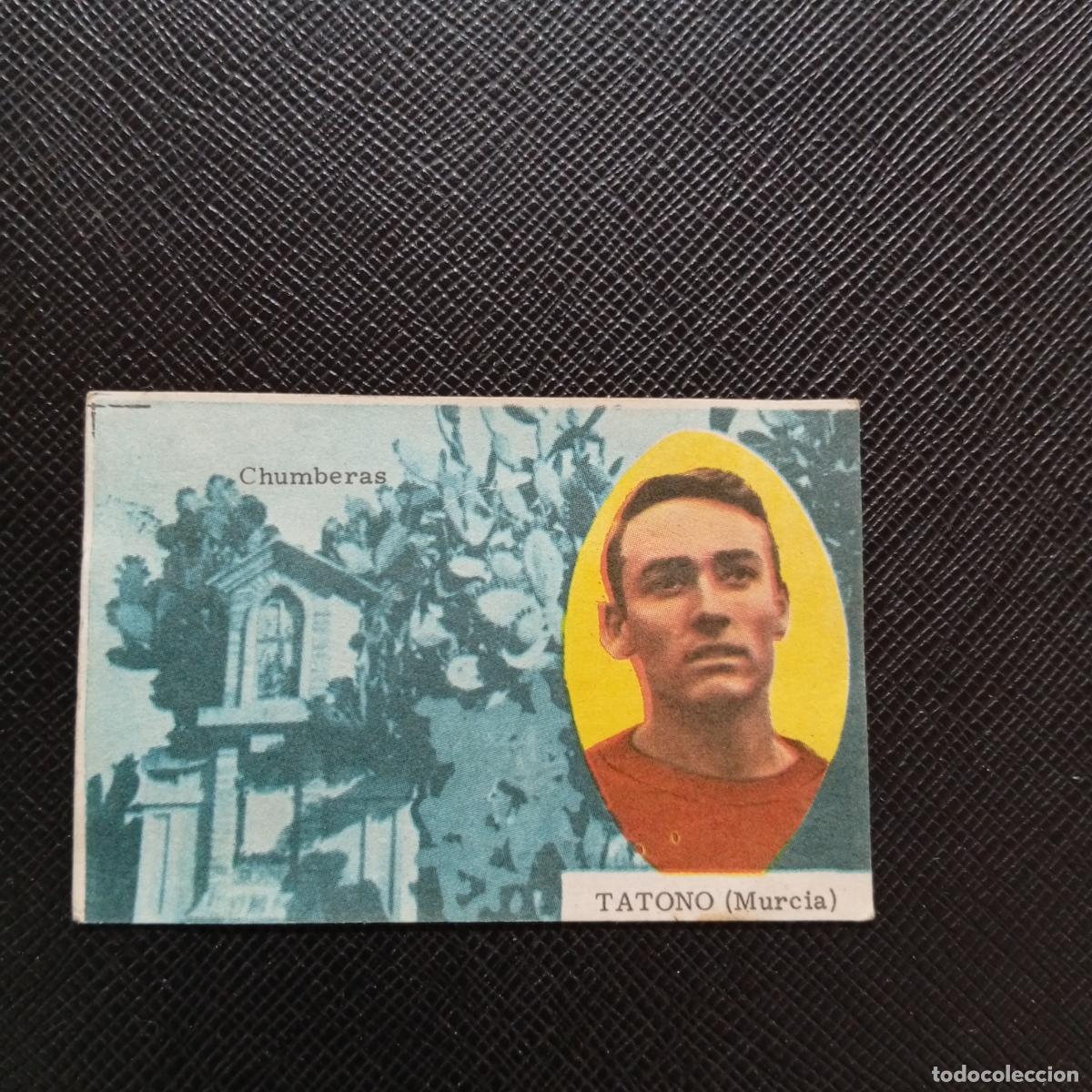Cromos de f&uacute;tbol: TATONO MURCIA FHER 1963 1964 CROMO FUTBOL 63 64 LIGA - DESPEGADO - A139 PG73