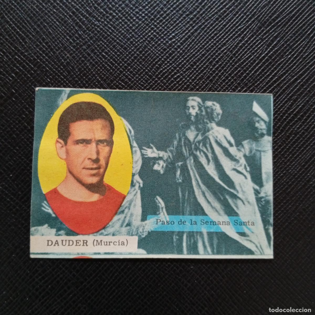Cromos de f&uacute;tbol: DAUDER MURCIA FHER 1963 1964 CROMO FUTBOL 63 64 LIGA - DESPEGADO - A139 PG82
