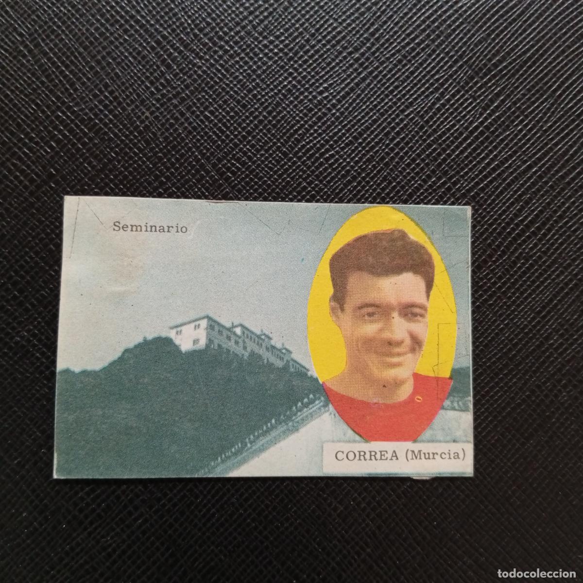 Cromos de f&uacute;tbol: CORREA MURCIA FHER 1963 1964 CROMO FUTBOL 63 64 LIGA - DESPEGADO - A139 PG91