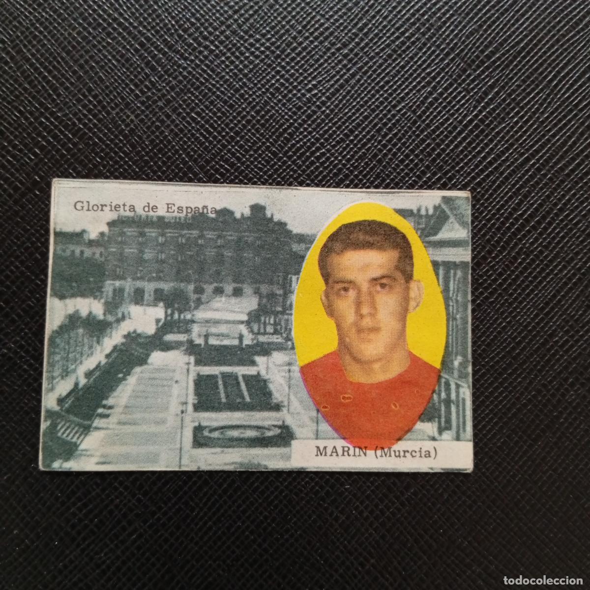 Cromos de f&uacute;tbol: MARIN MURCIA FHER 1963 1964 CROMO FUTBOL 63 64 LIGA - DESPEGADO - A139 PG100
