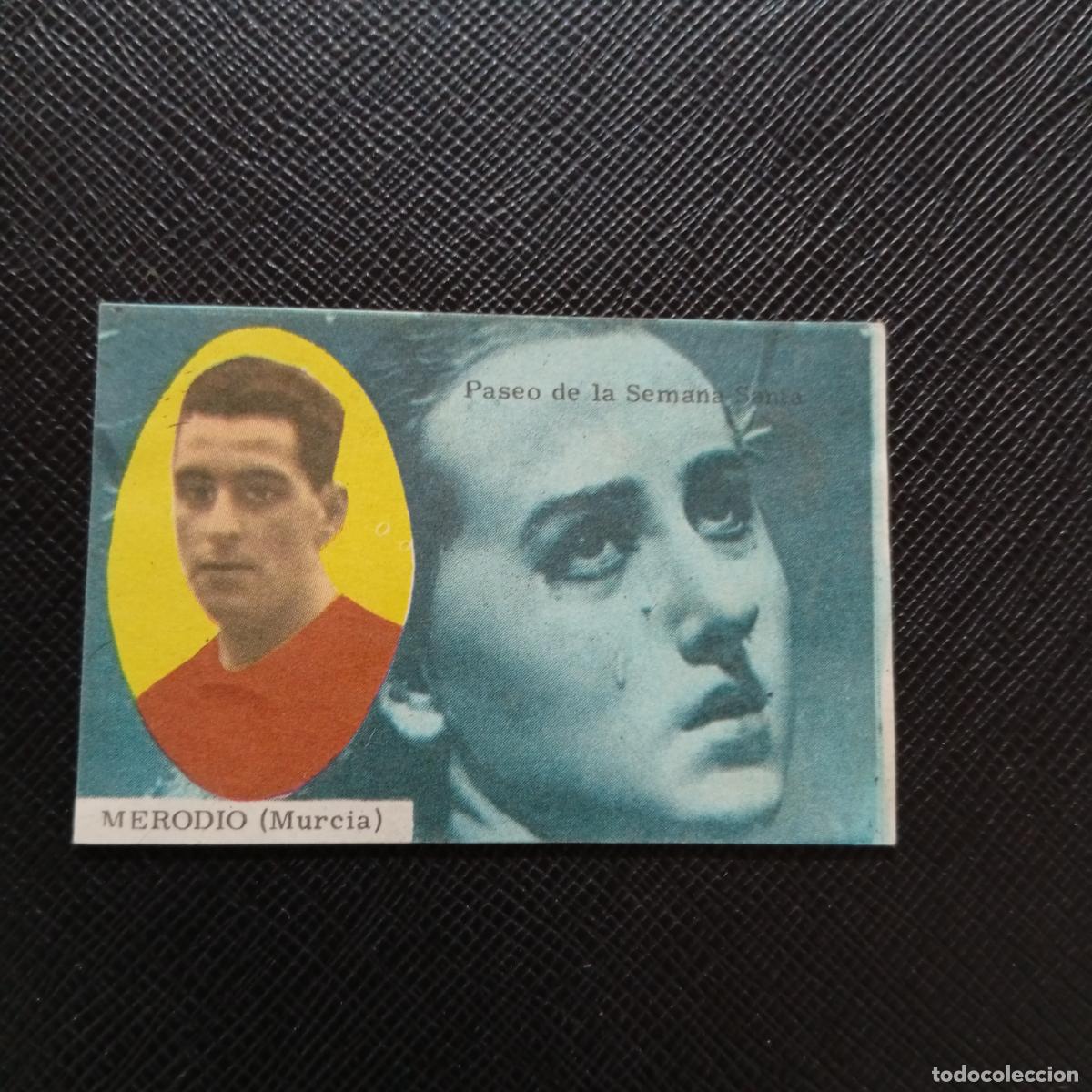 Cromos de f&uacute;tbol: MERODIO MURCIA FHER 1963 1964 CROMO FUTBOL 63 64 LIGA - DESPEGADO - A139 PG100