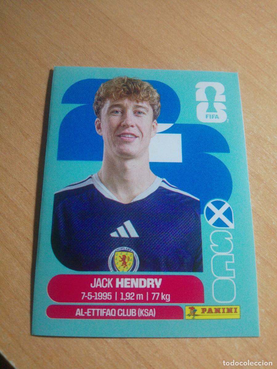 Cromos de f&uacute;tbol: HENDRY ESCOCIA SCO 3 MUNDIAL FIFA WORLD CUP 2026 26 PANINI STICKERS NUEVO