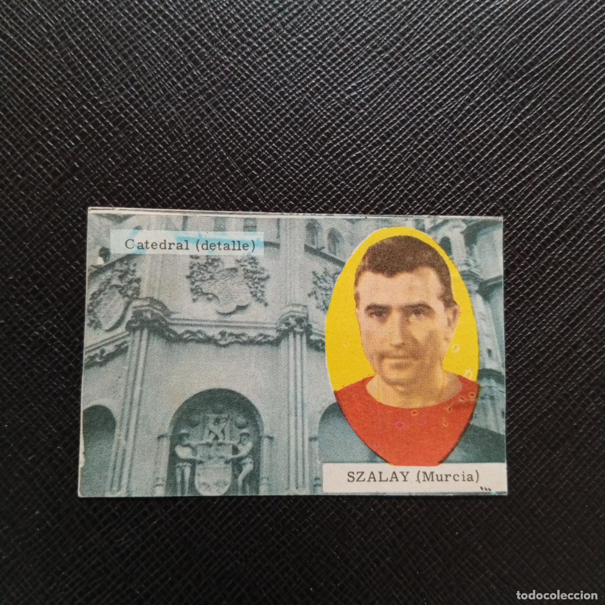Cromos de f&uacute;tbol: SZALAY MURCIA FHER 1963 1964 CROMO FUTBOL 63 64 LIGA - DESPEGADO - A139 PG109