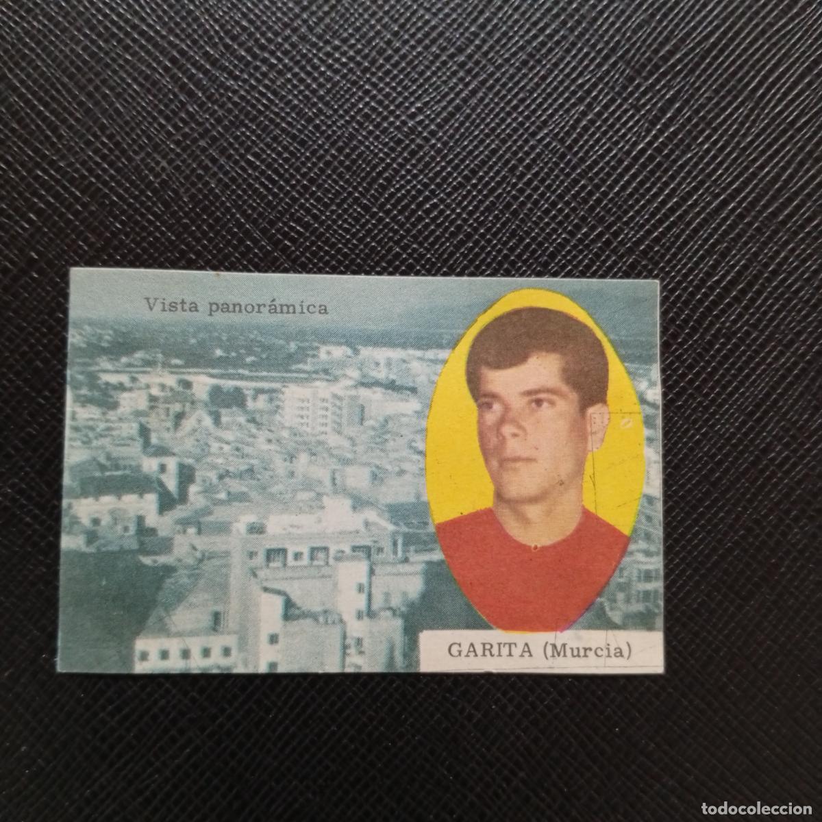 Cromos de f&uacute;tbol: GARITA MURCIA FHER 1963 1964 CROMO FUTBOL 63 64 LIGA - DESPEGADO - A139 PG118
