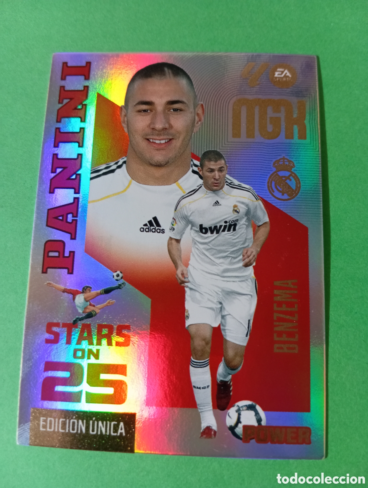 Cromos de f&uacute;tbol: Benzema Real Madrid STARS ON 25 n&deg;441P / PANINI MEGACRACKS 2026/2027