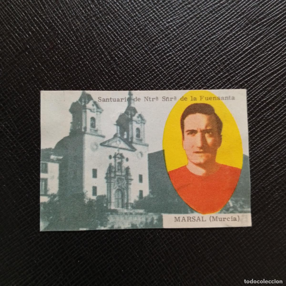 Figurine di Calcio: MARSAL MURCIA FHER 1963 1964 CROMO FUTBOL 63 64 LIGA - DESPEGADO - A139 PG127