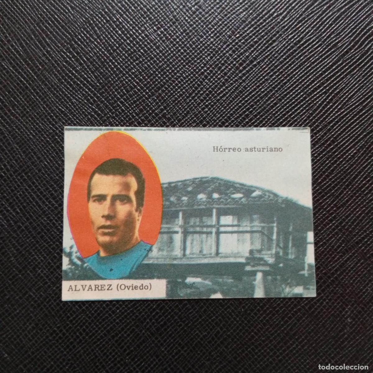 Cromos de f&uacute;tbol: ALVAREZ OVIEDO FHER 1963 1964 CROMO FUTBOL 63 64 LIGA - DESPEGADO - A139 PG181