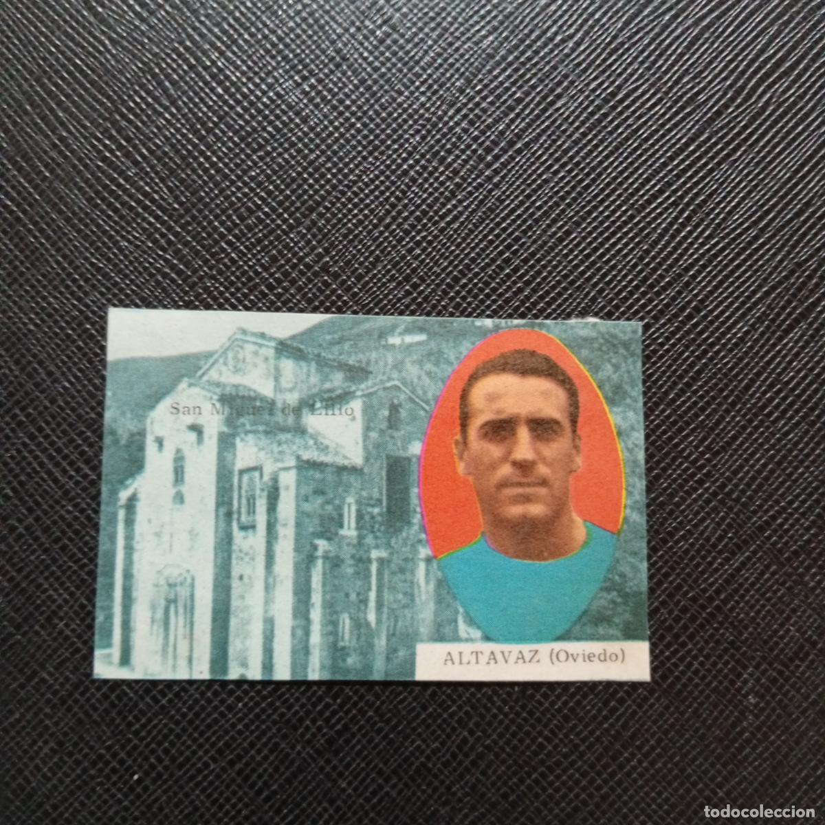 Cromos de f&uacute;tbol: ALTAVAZ OVIEDO FHER 1963 1964 CROMO FUTBOL 63 64 LIGA - DESPEGADO - A139 PG190