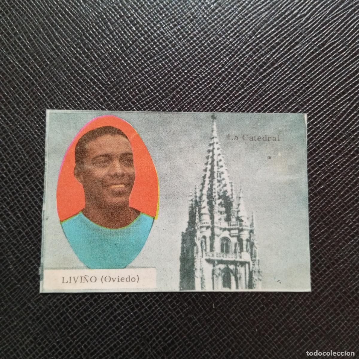 Cromos de f&uacute;tbol: LIVI&Ntilde;O OVIEDO FHER 1963 1964 CROMO FUTBOL 63 64 LIGA - DESPEGADO - A139 PG199