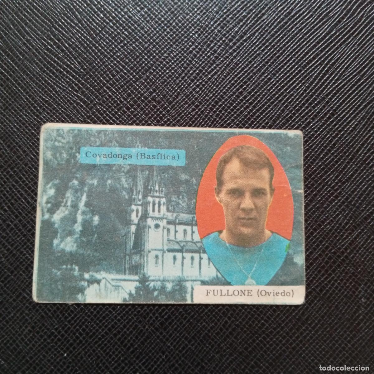 Cromos de f&uacute;tbol: FULLONE OVIEDO FHER 1963 1964 CROMO FUTBOL 63 64 LIGA - DESPEGADO - A139 PG199