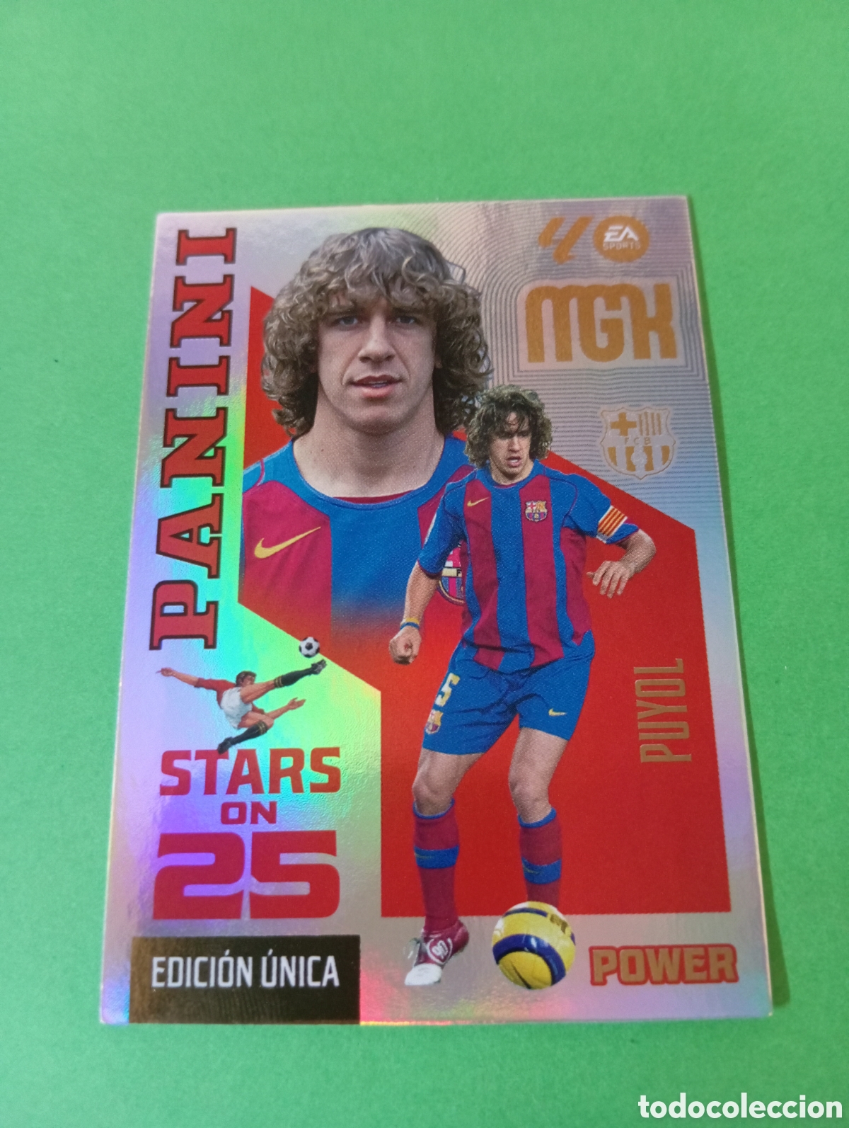 Cromos de Futebol: Puyol Barcelona STARS ON 25 n&deg;429P / PANINI MEGACRACKS 2026/2027