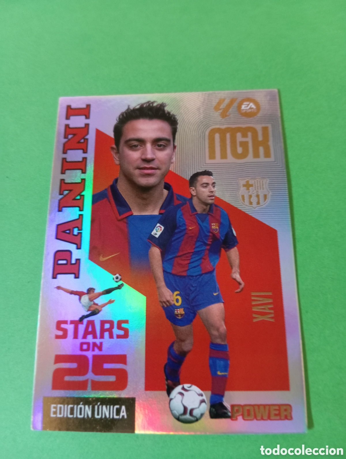 Cromos de f&uacute;tbol: Xavi Barcelona STARS ON 25 n&deg;427P / PANINI MEGACRACKS 2026/2027