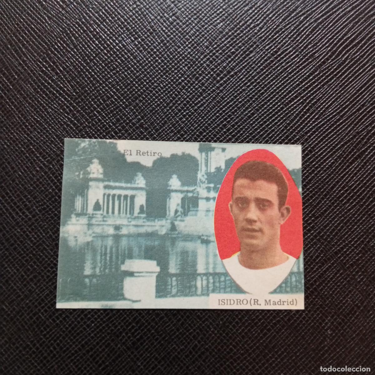 Cromos de f&uacute;tbol: ISIDRO REAL MADRID FHER 1963 1964 CROMO FUTBOL 63 64 LIGA - DESPEGADO - A139 PG253