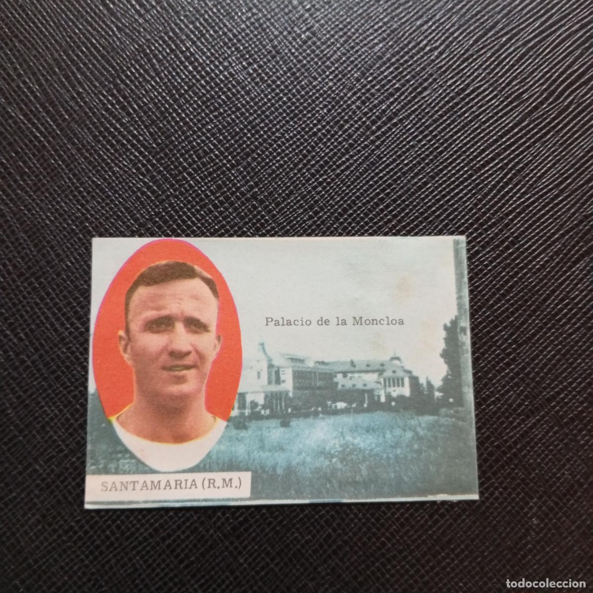 Cromos de f&uacute;tbol: SANTAMARIA REAL MADRID FHER 1963 1964 CROMO FUTBOL 63 64 LIGA - DESPEGADO - A139 PG253