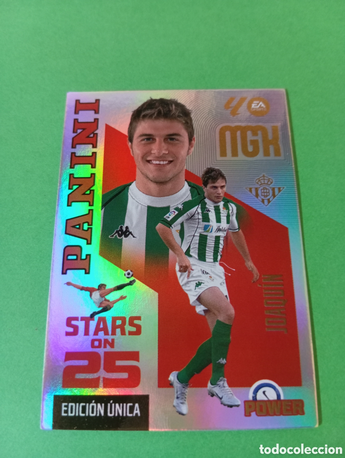 Cromos de f&uacute;tbol: Joaqu&iacute;n Betis STARS ON 25 n&deg;431P / PANINI MEGACRACKS 2026/2027