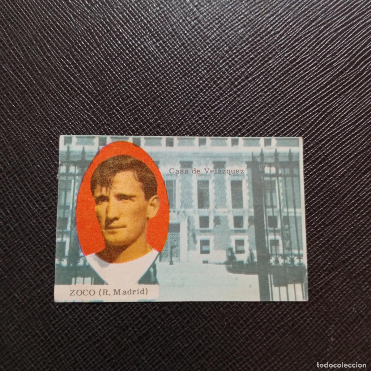 Cromos de f&uacute;tbol: ZOCO REAL MADRID FHER 1963 1964 CROMO FUTBOL 63 64 LIGA - DESPEGADO - A139 PG262