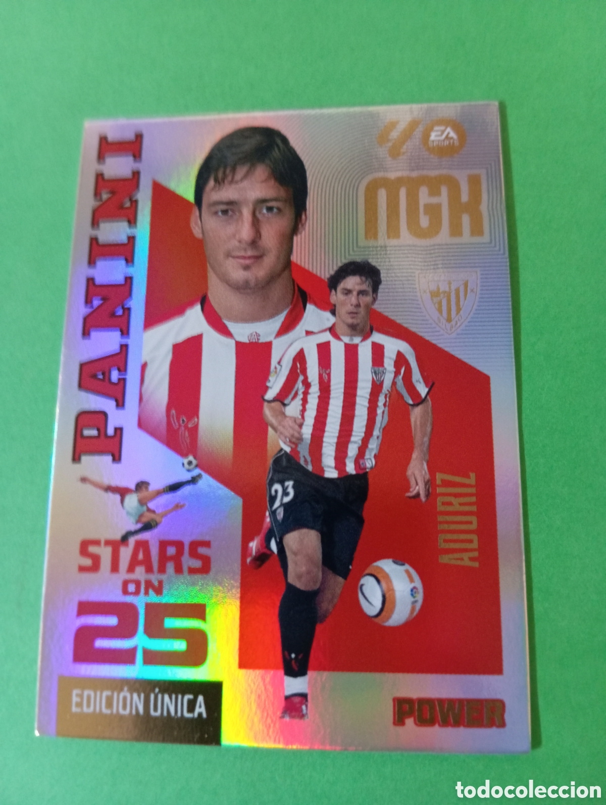 Cromos de f&uacute;tbol: Aduriz Athletic de Bilbao STARS ON 25 n&deg;433P / PANINI MEGACRACKS 2026/2027