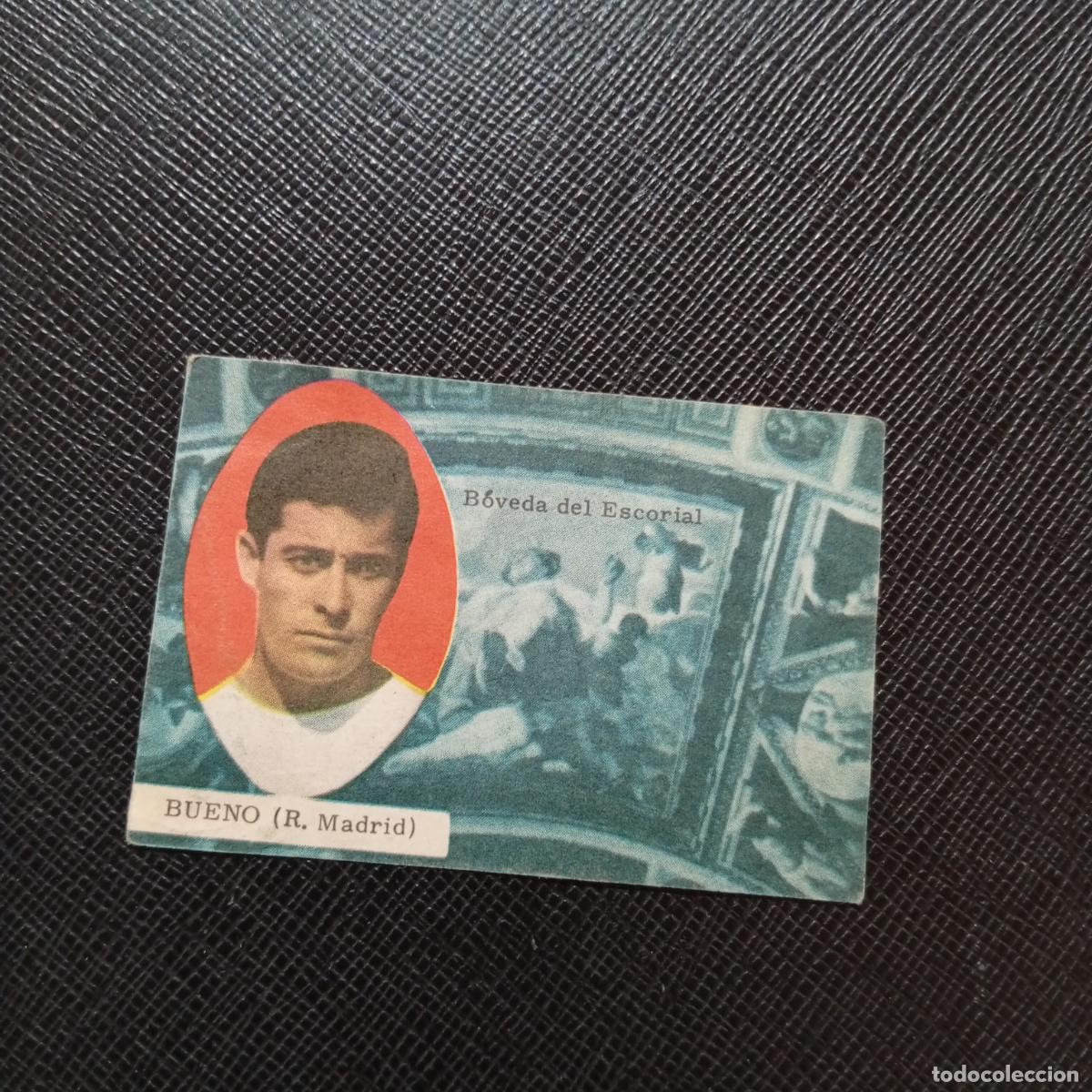Cromos de f&uacute;tbol: BUENO REAL MADRID FHER 1963 1964 CROMO FUTBOL 63 64 LIGA - DESPEGADO - A139 PG298