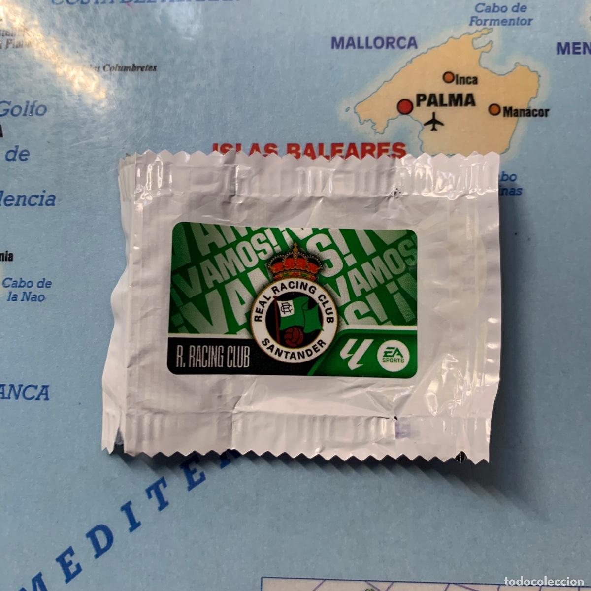 Cromos de f&uacute;tbol: Cromo chicle Escudo Del Rancing de Santander liga este 26-27 2026-2027
