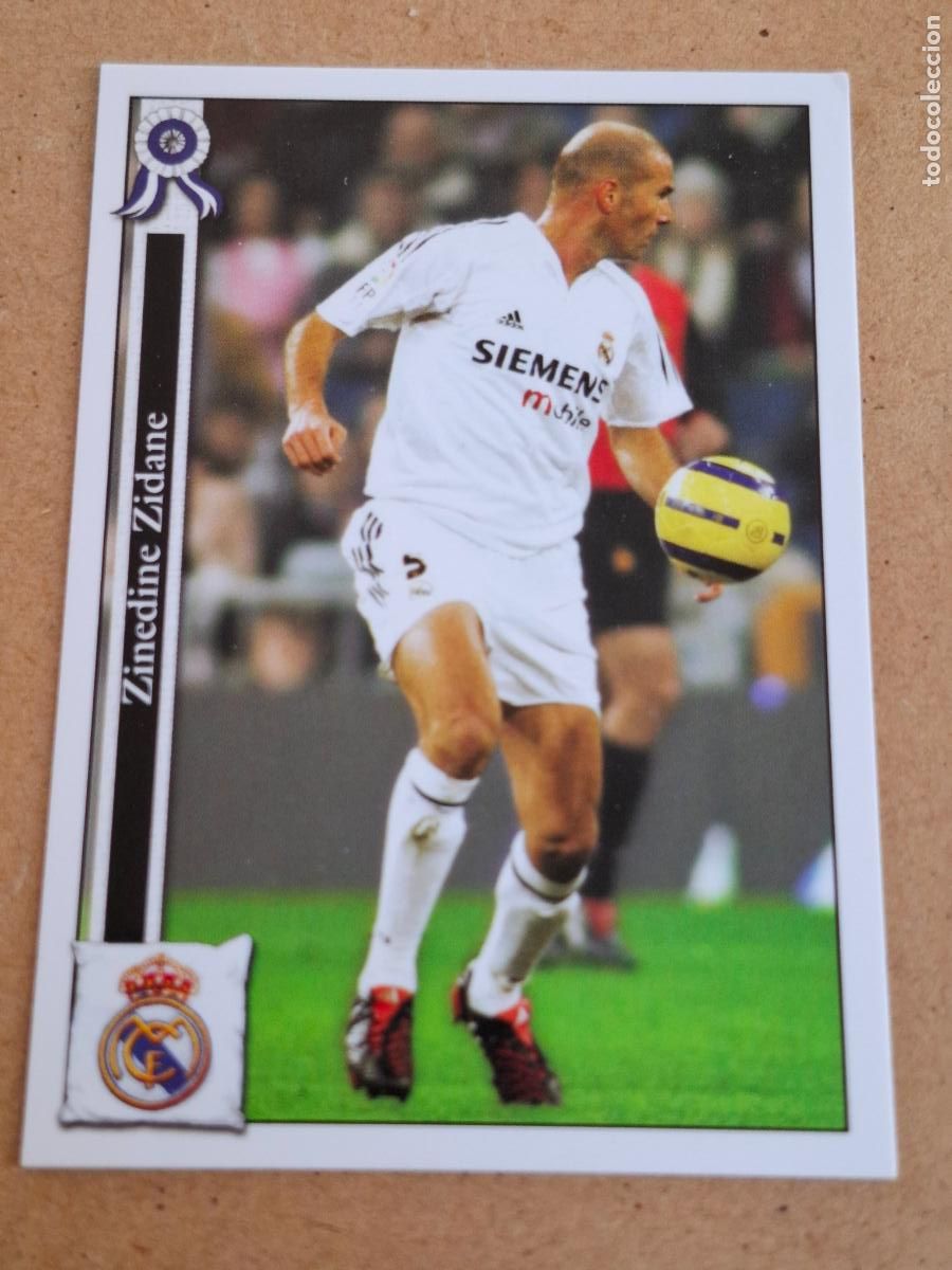 Cromos de f&uacute;tbol: MUNDICROMO 2005 2006 05 06 - 46 ZIDANE - REAL MADRID - CP4