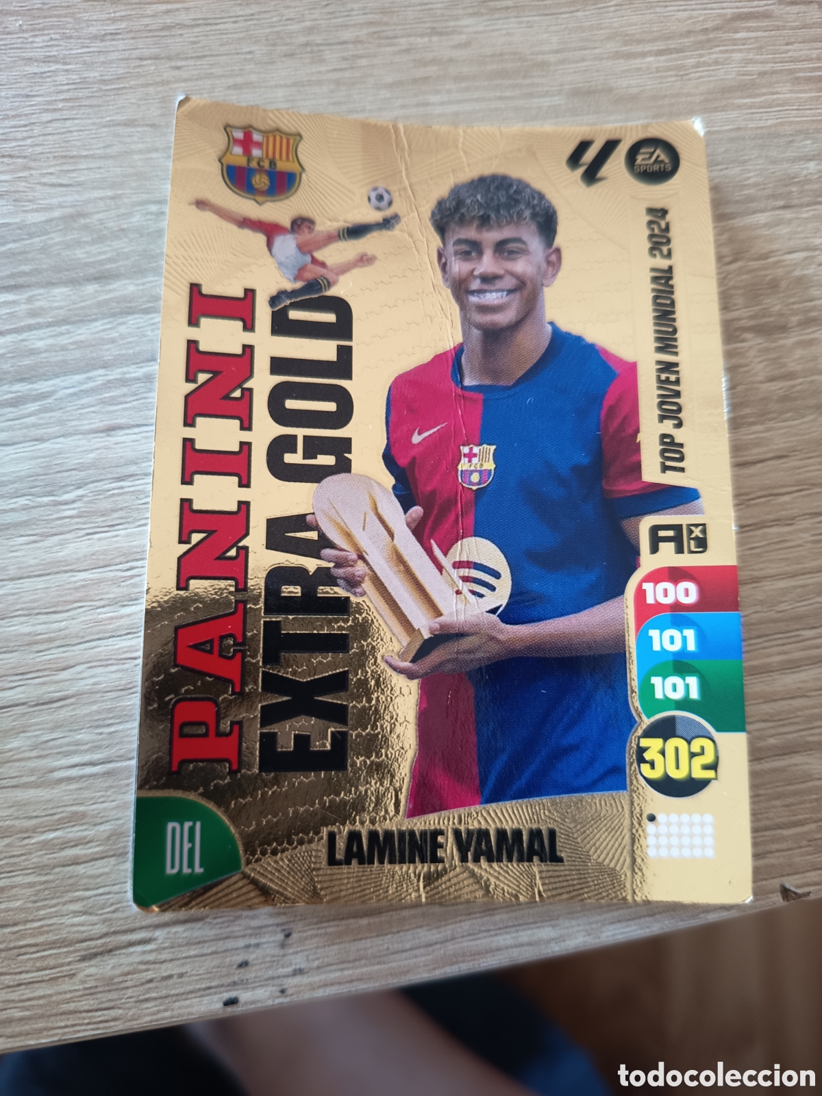 Football Stickers: Lamine Yamal EXTRA GOLD 24/25