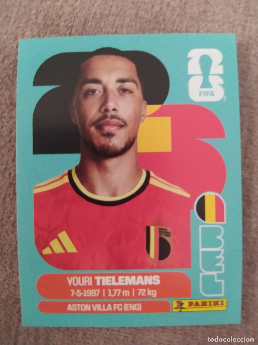 Football Stickers: BEL 09 BEL9 Youri TELEMANS 9 B&eacute;lgica Mundial 2026 Panini