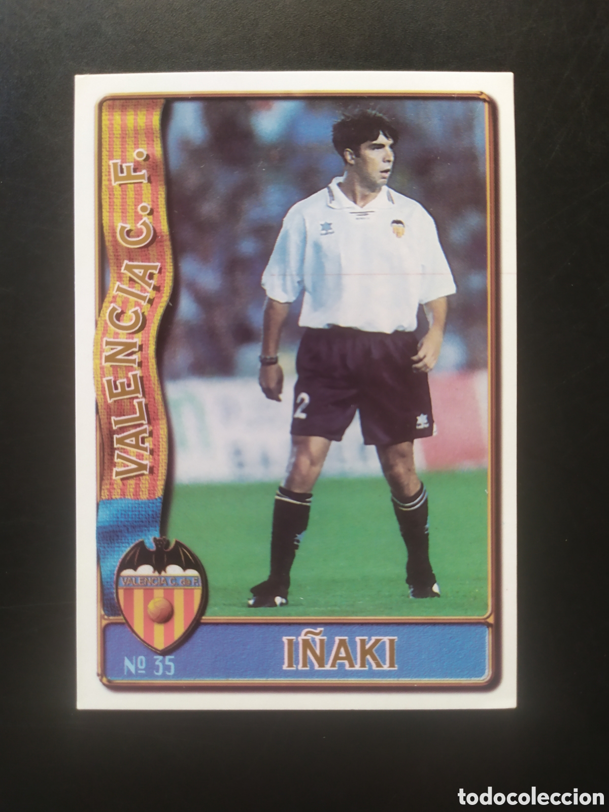 Football Stickers: Mundicromo fichas Liga 1996 1997 96 97 I&ntilde;aki n&deg; 35 Valencia