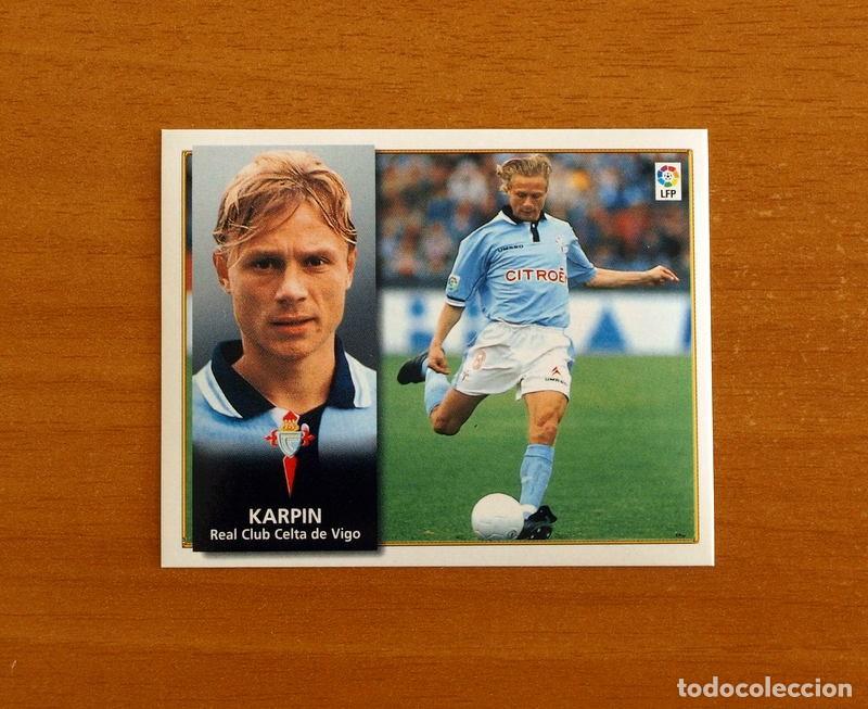 Cromos de f&uacute;tbol: Celta de Vigo - Karpin - Ediciones Este Liga 1998-1999, 98-99 - Nunca Pegado