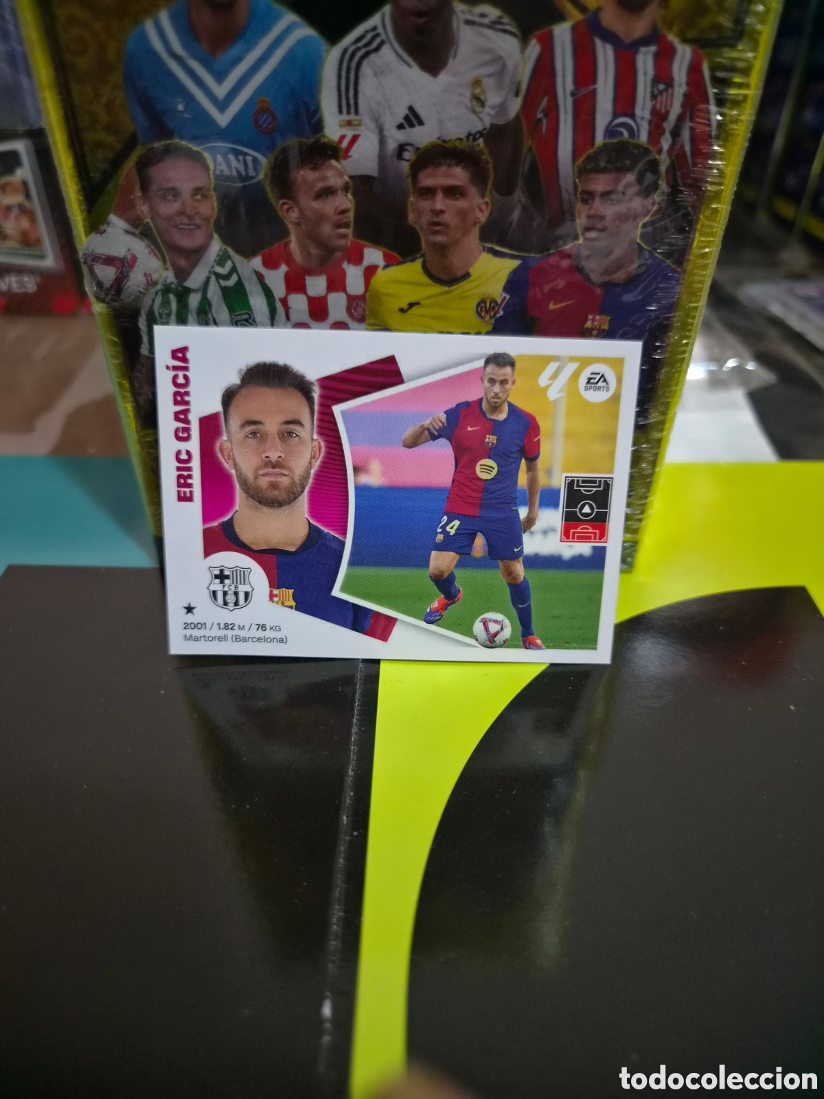 Cromos de f&uacute;tbol: N&deg;6Bis FC Barcelona Eric Garcia Liga Este 24/25
