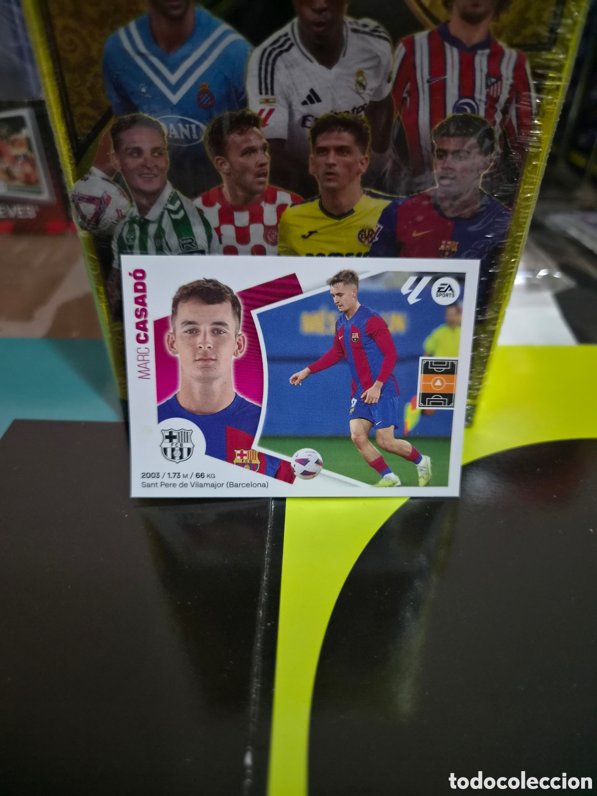 Cromos de f&uacute;tbol: N&deg;11Bis FC Barcelona Casado Liga Este 24/25