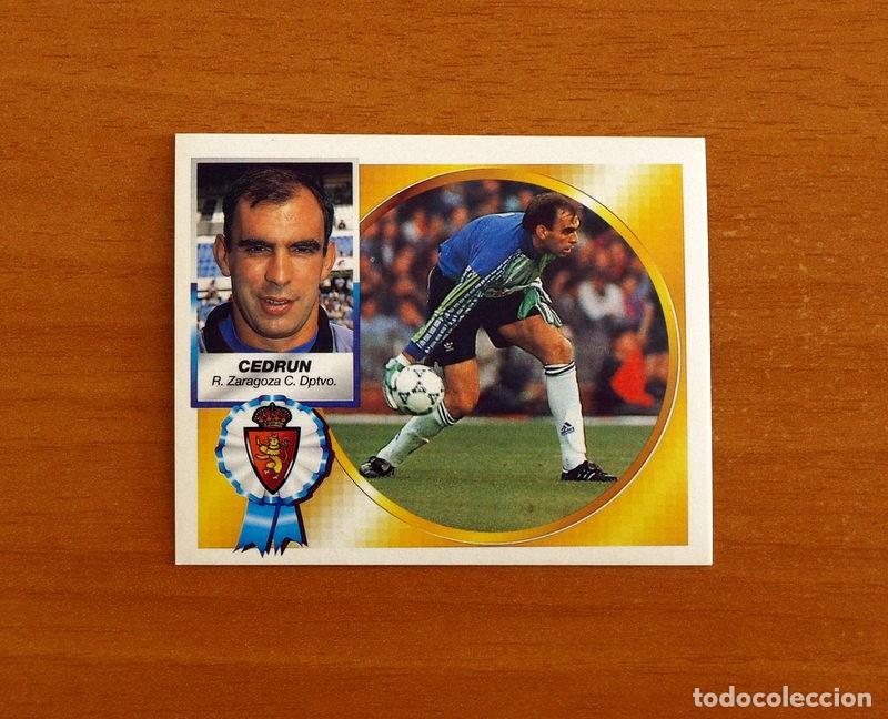 Cromos de f&uacute;tbol: Real Zaragoza - Cedr&uacute;n - Ediciones Este Liga 1994-1995, 94-95 - Nunca Pegado