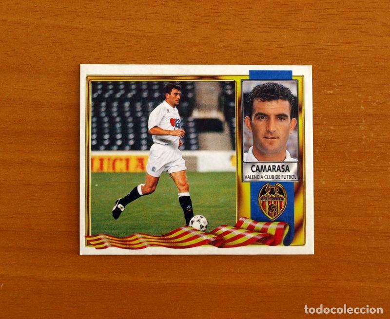Cromos de f&uacute;tbol: Valencia - Camarasa - Ediciones Este Liga 1995-1996, 95-96 - Nunca pegado
