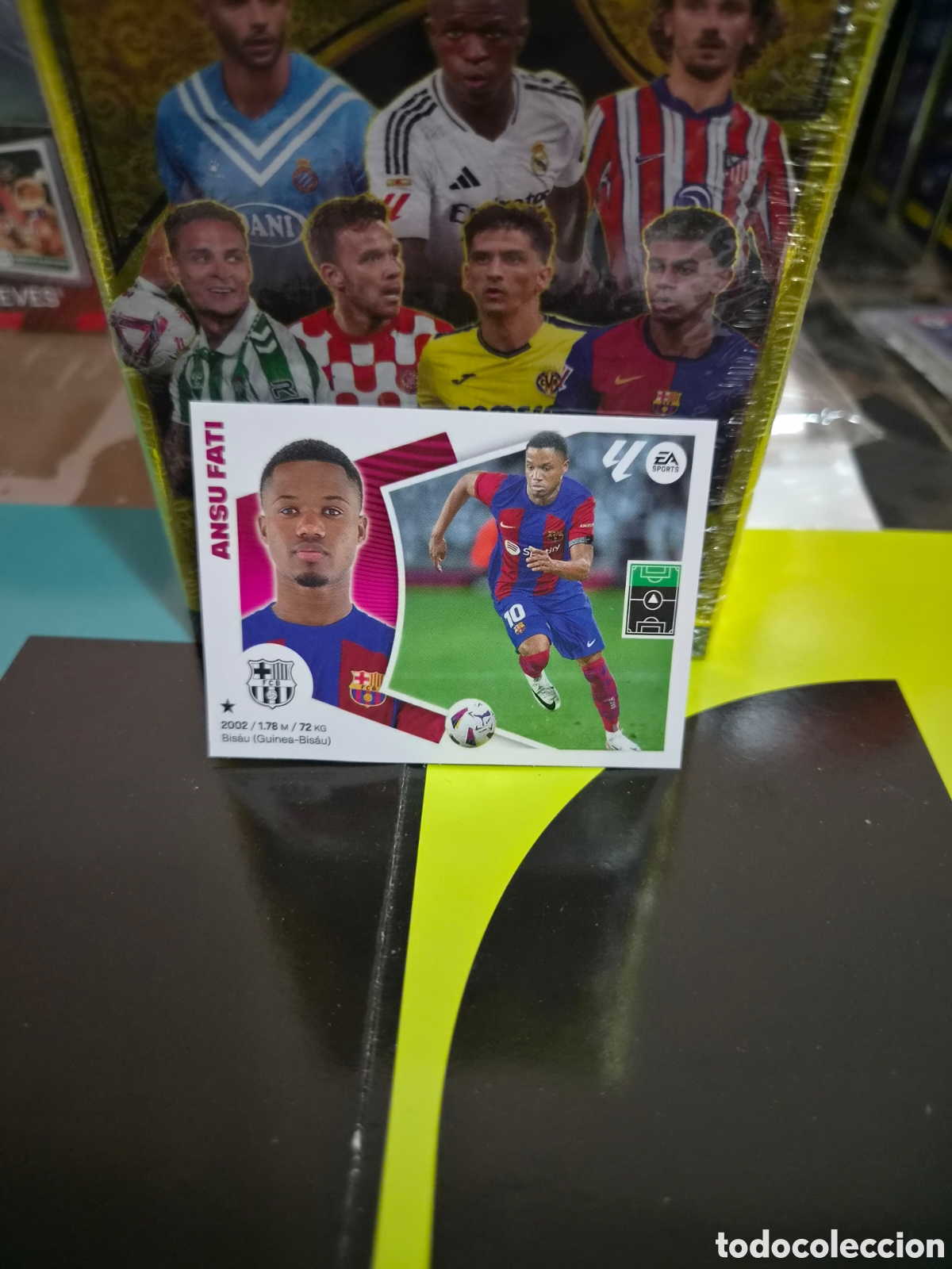 Cromos de f&uacute;tbol: N&deg;19Bis FC Barcelona Ansu Fati Liga Este 24/25
